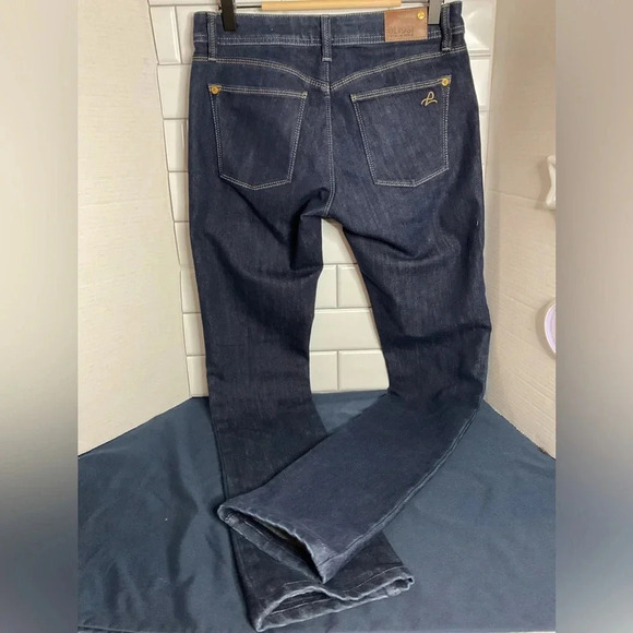 DL1961 Grace High Rise Straight Denim Jeans 360 Stretch Sz 28 - Picture 3 of 6